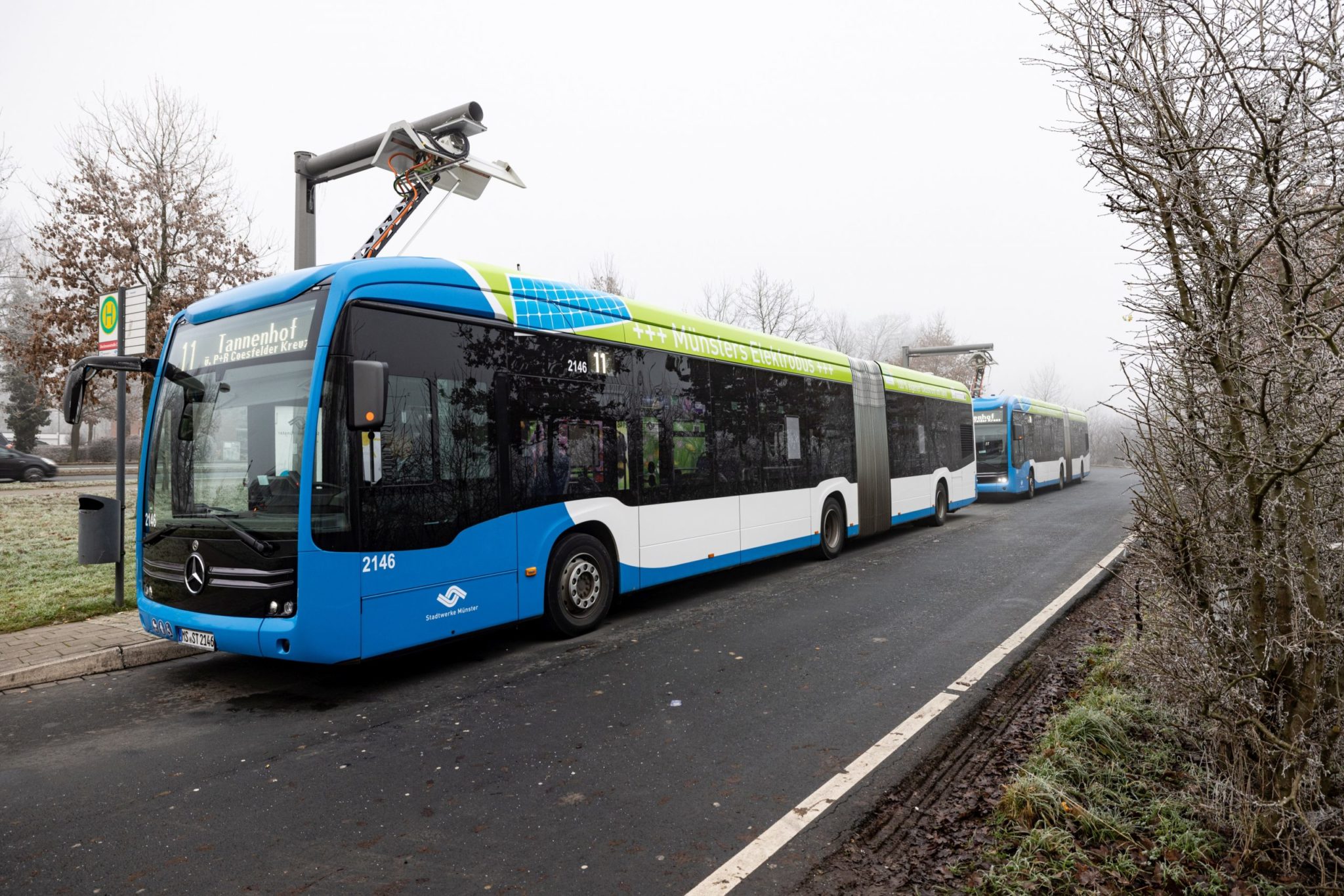 M Nster Stadtwerke Erweitern E Bus Flotte Busmagazin